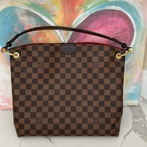 Authentic LV Graceful PM shoulder purse